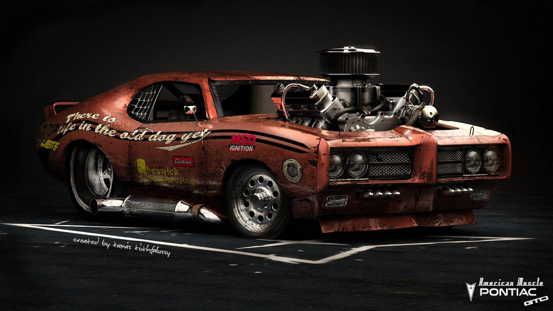 1920x1080 Muscle Car Wallpaper