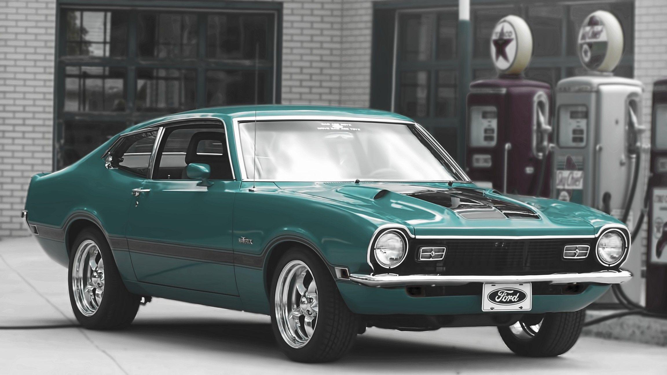 2304x1296 Ford Maverick Wallpaper Small Muscle Cars, HD Wallpaper