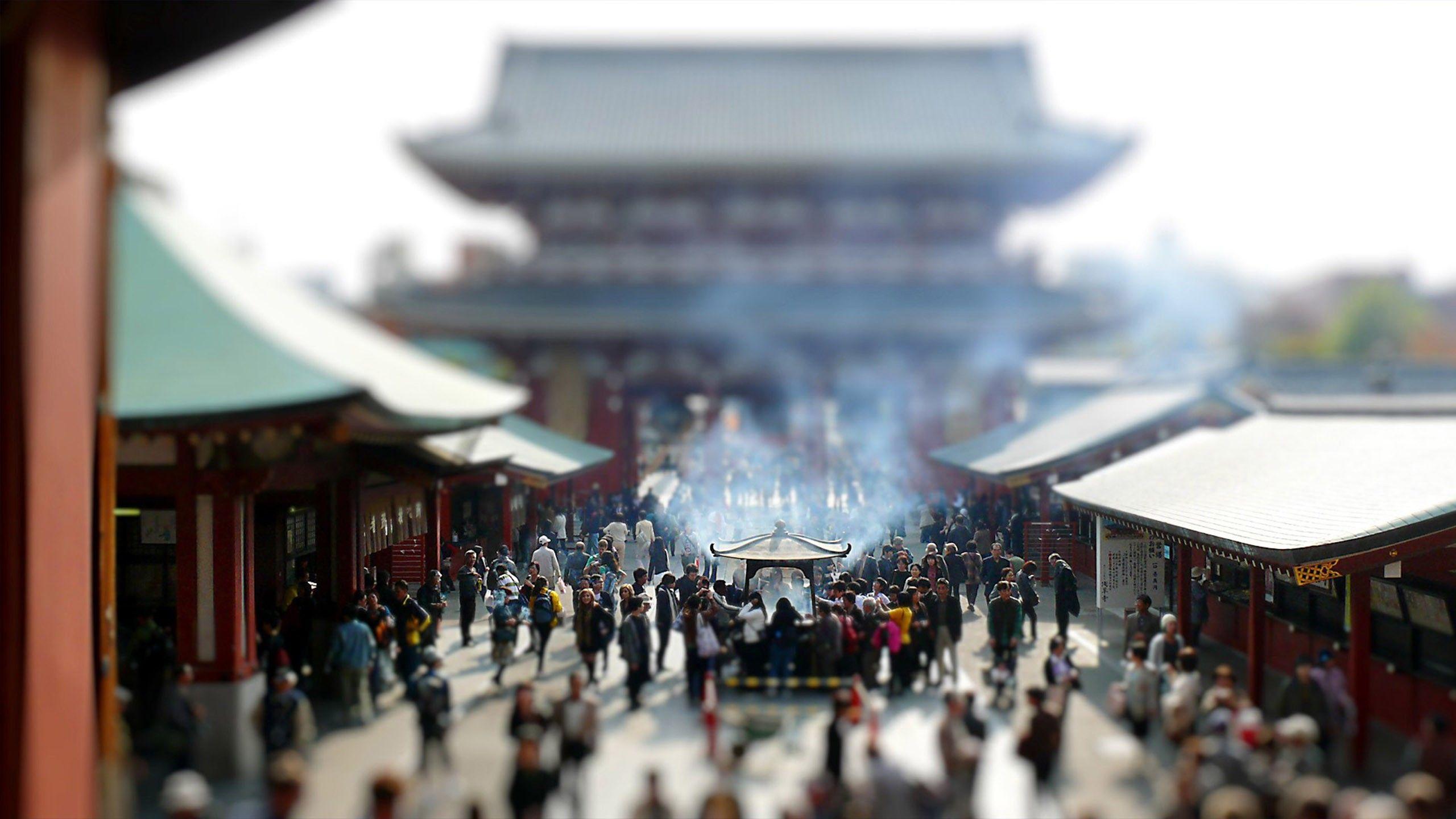 2560x1440 #Japan, #architecture, #Asian architecture, #Asakusa