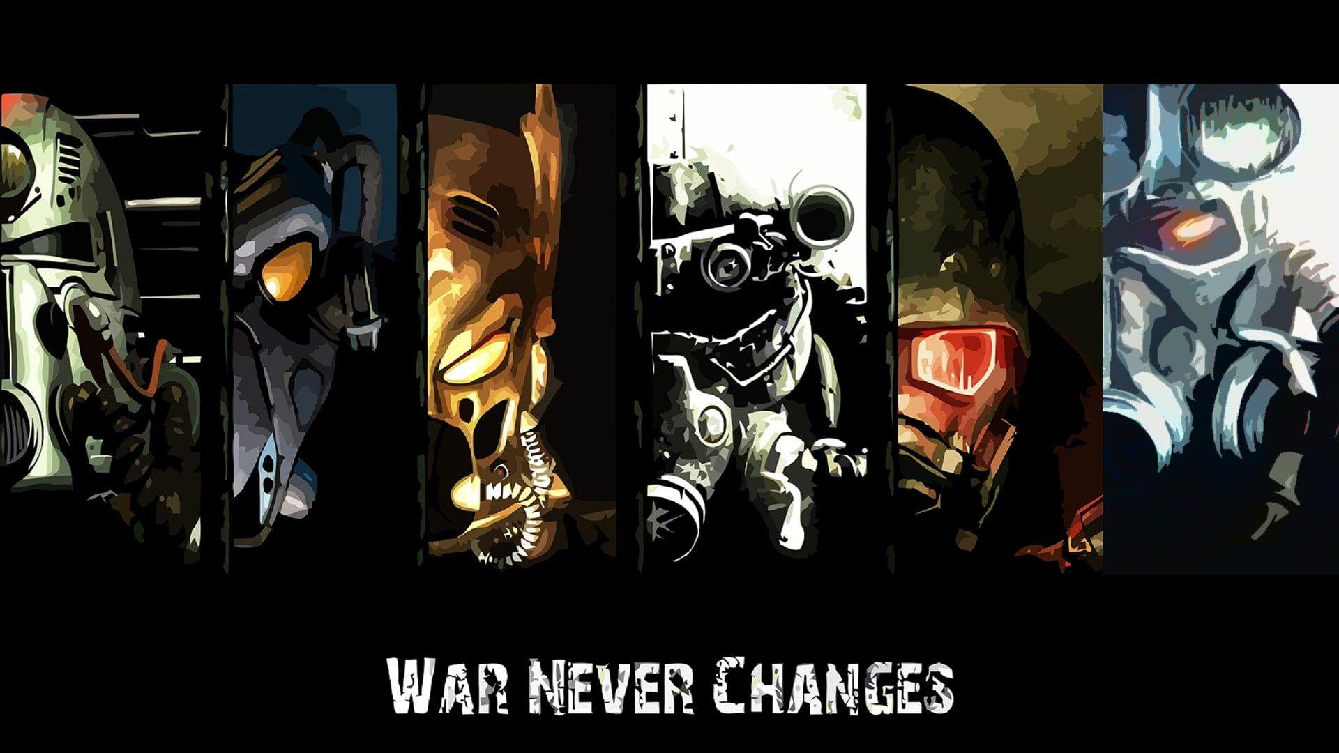 1920x1080 Predator illustration collage, concept art, Fallout collage, video games HD wallpaper