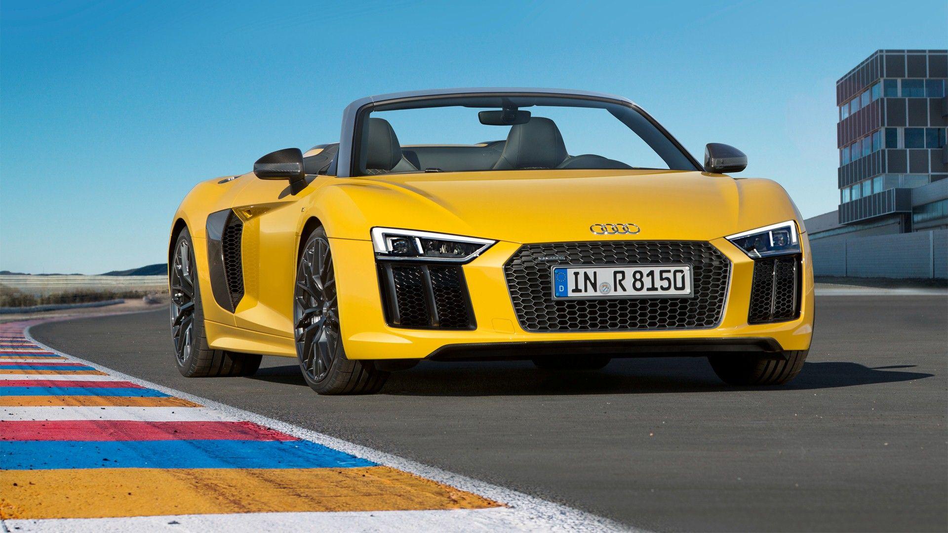 1920x1080 Audi R8 Spyder 2017 HD Car Wallpaper