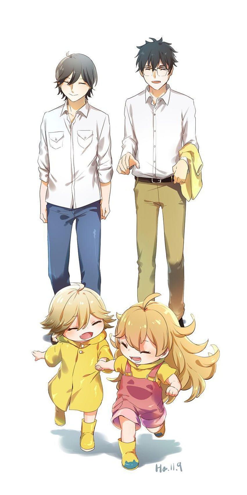 850x1700 Sweetness and lightning HD wallpaper