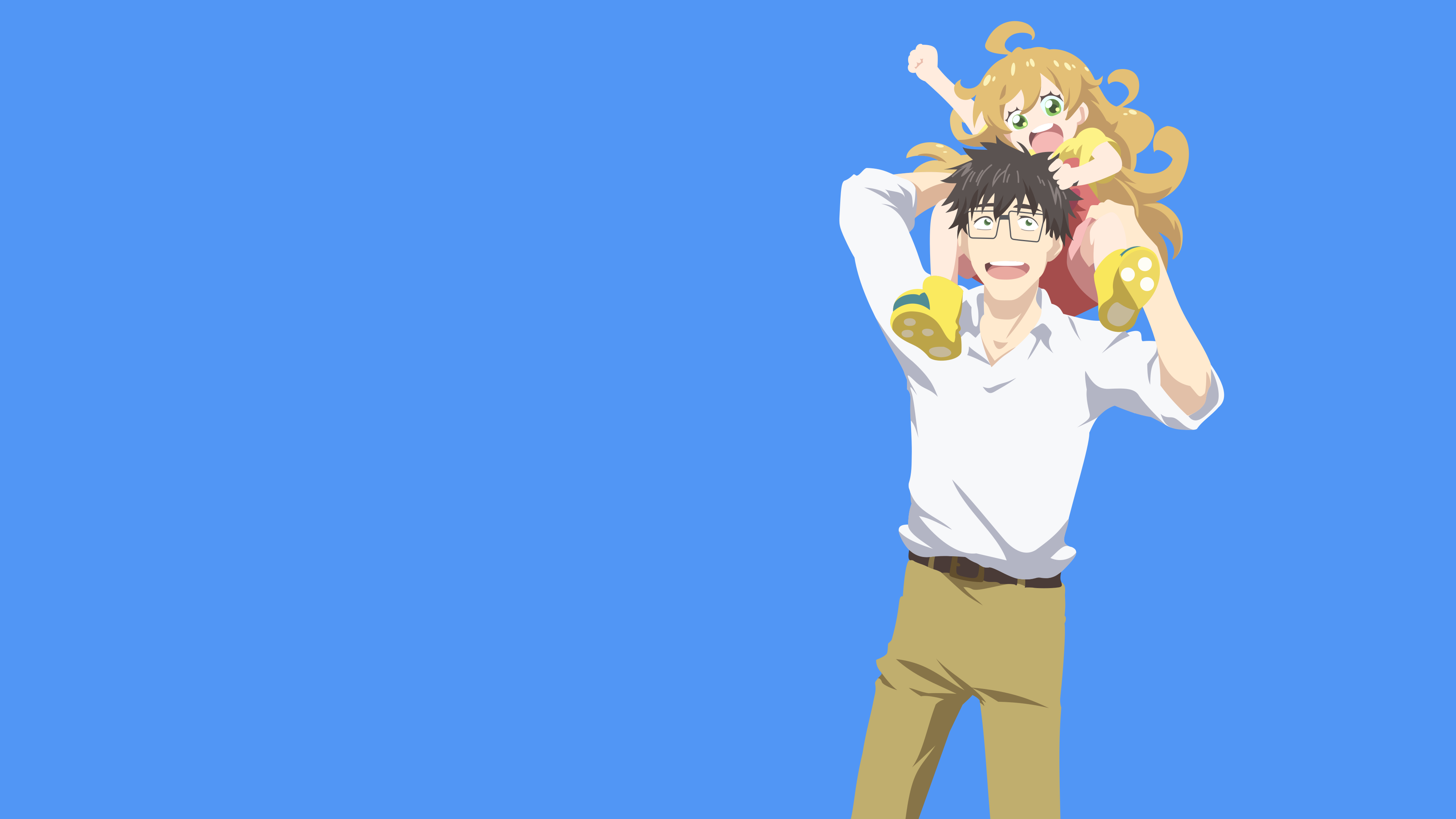 3840x2160 Amaama to Inazuma, Tsumugi Inuzuka, Inuzuka Kōheix2160 Wallpaper