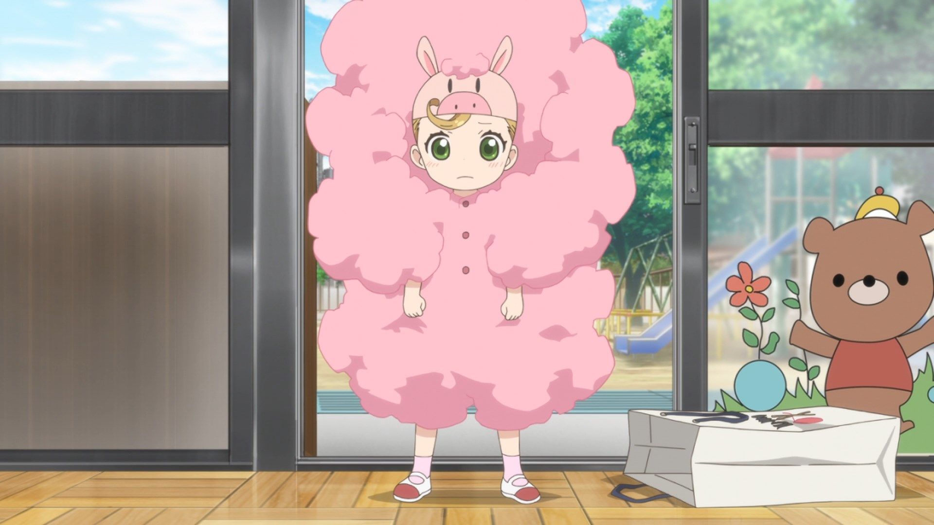 1920x1080 Sweetness and Lightning 11 (Fluffy pig costume solves everything!)'s Anime & Manga Blog. AstroNerdBoy's Anime & Manga Blog