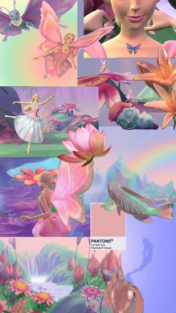 736x1308 barbie #barbieaesthetic #barbiefairytopia #barbiecore #barbienostalgia #nostalgia #kidcore #feverdream #barbiemo. Disney imágenes, Pinturas disney, Ilustraciones