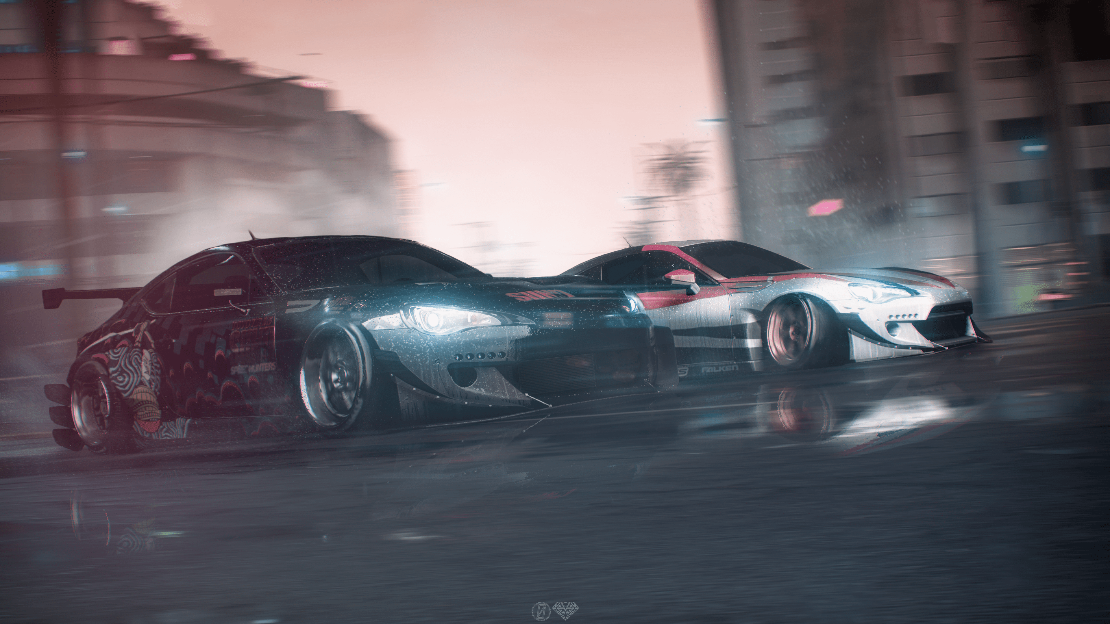 3840x2160 Toyota GT86 & Subaru BRZ Twins