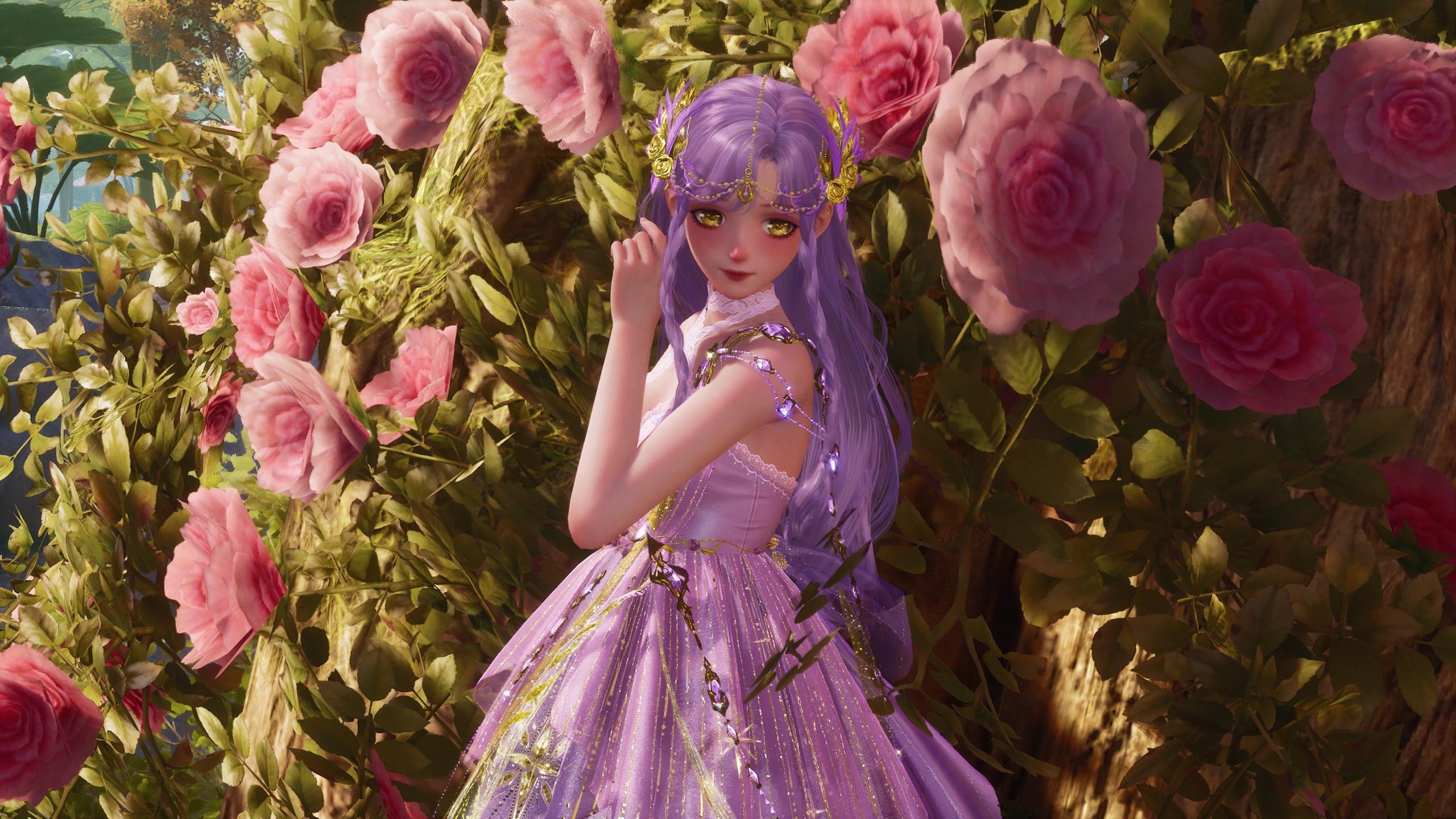 2560x1440 Felt like this area gave Barbie fairytopia vibes