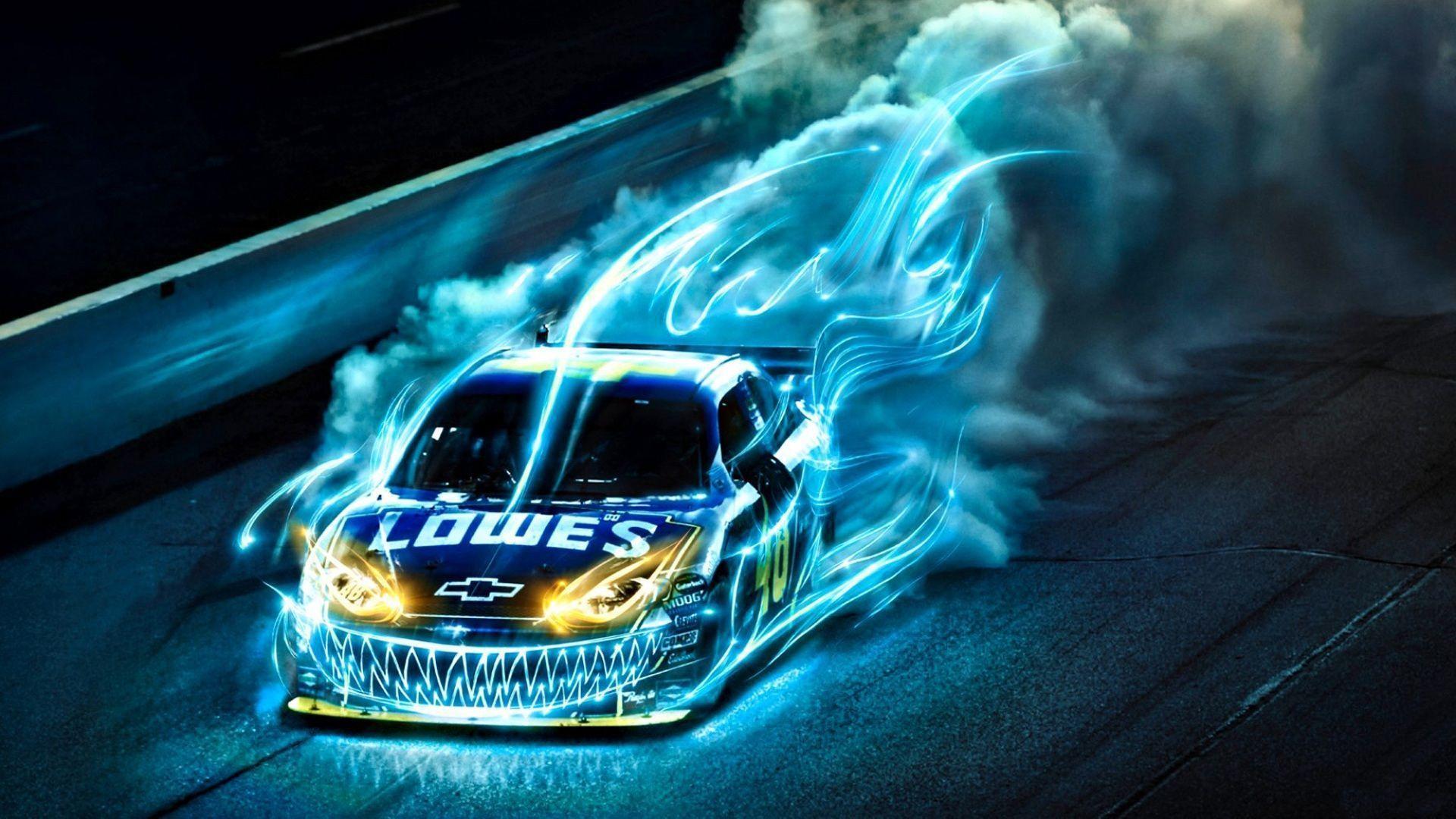 1920x1080 Blue Car Wallpaper