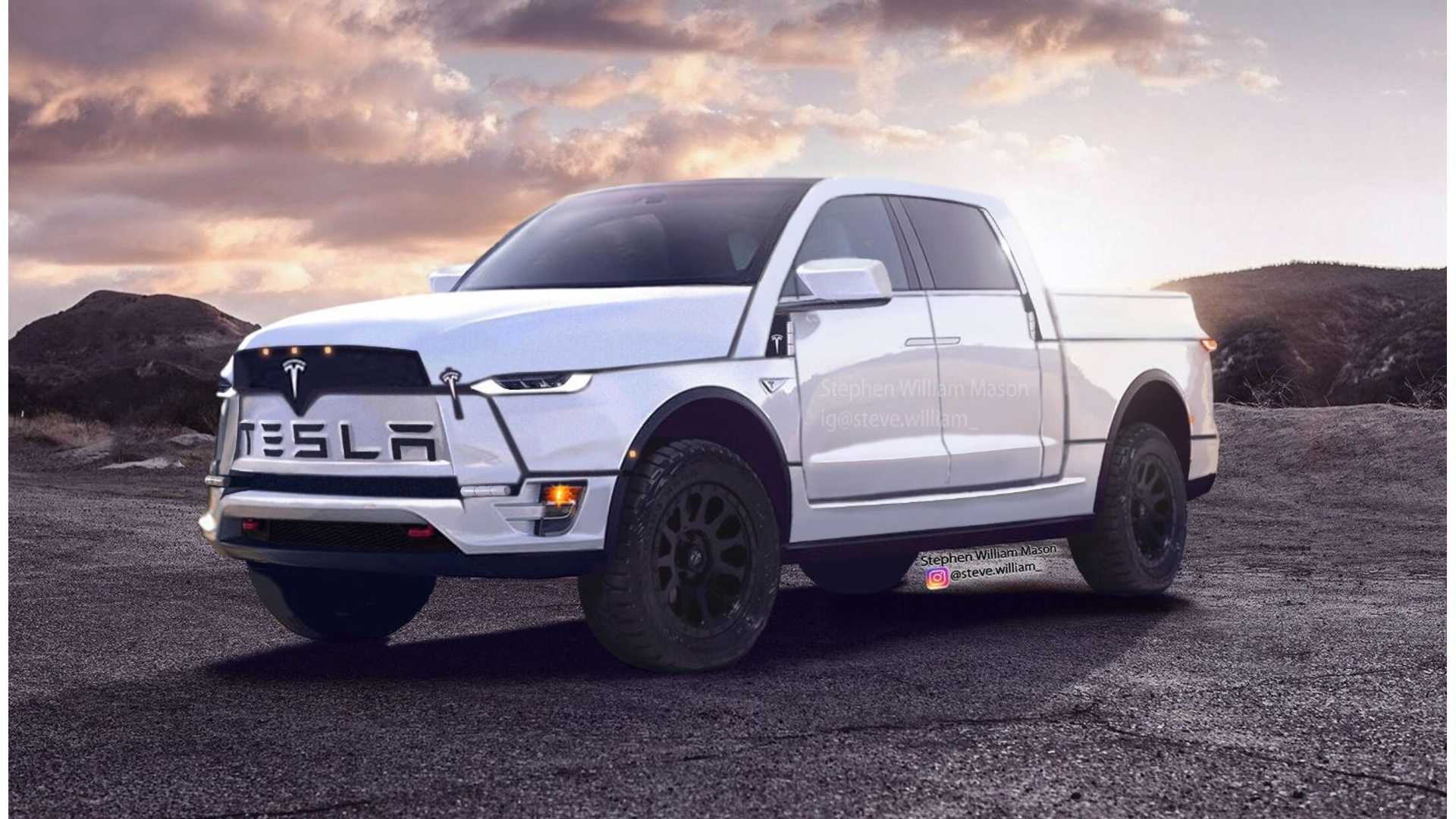 1920x1080 Tesla Pickup Truck Wallpaper