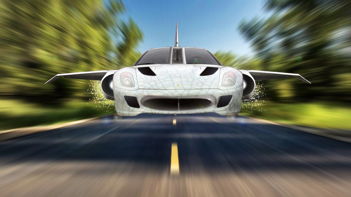 1366x768 Flying cars?
