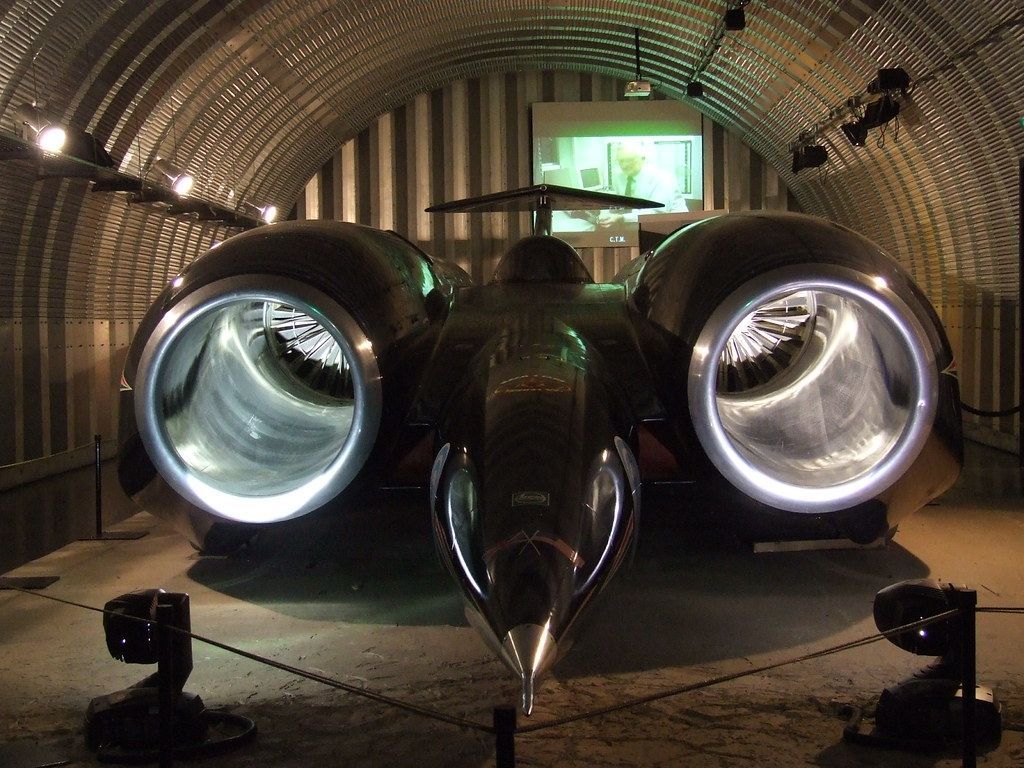 1024x768 Thrust SSC. Fastest car in the world, and the first and so