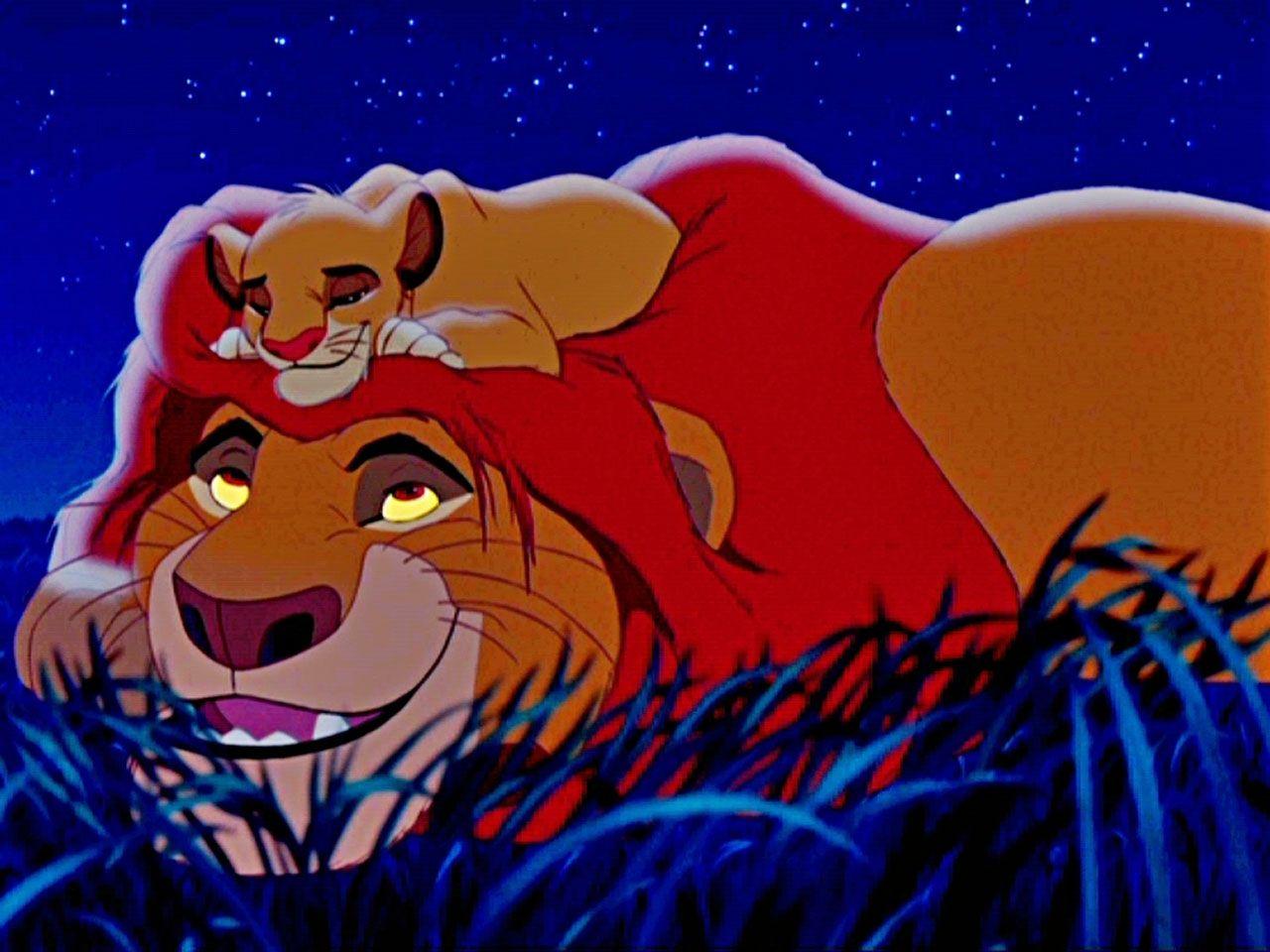 1280x960 Free download Cartoons Wallpaper Simba And Mufasa 1280x960