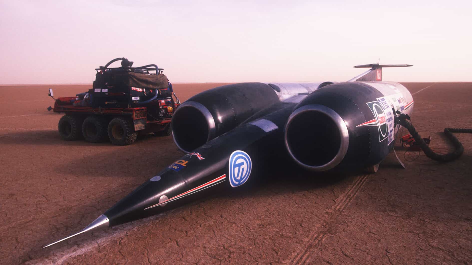 1890x1063 Mike Gascoyne: 'I wish I'd designed. the Thrust SSC' August 2002 Sport Magazine
