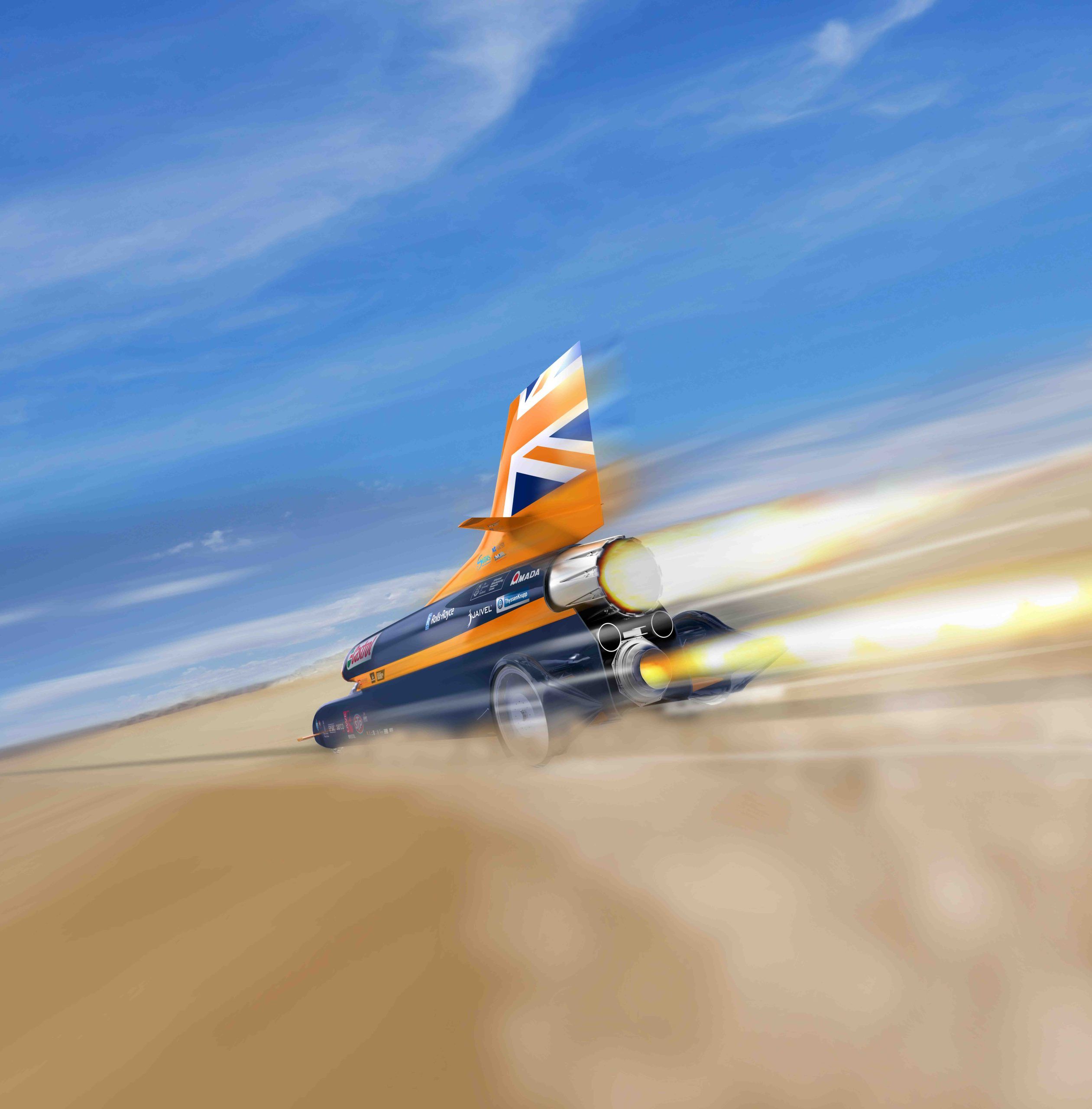 2521x2560 Bloodhound SSC: How do you build a car capable of 000mph?