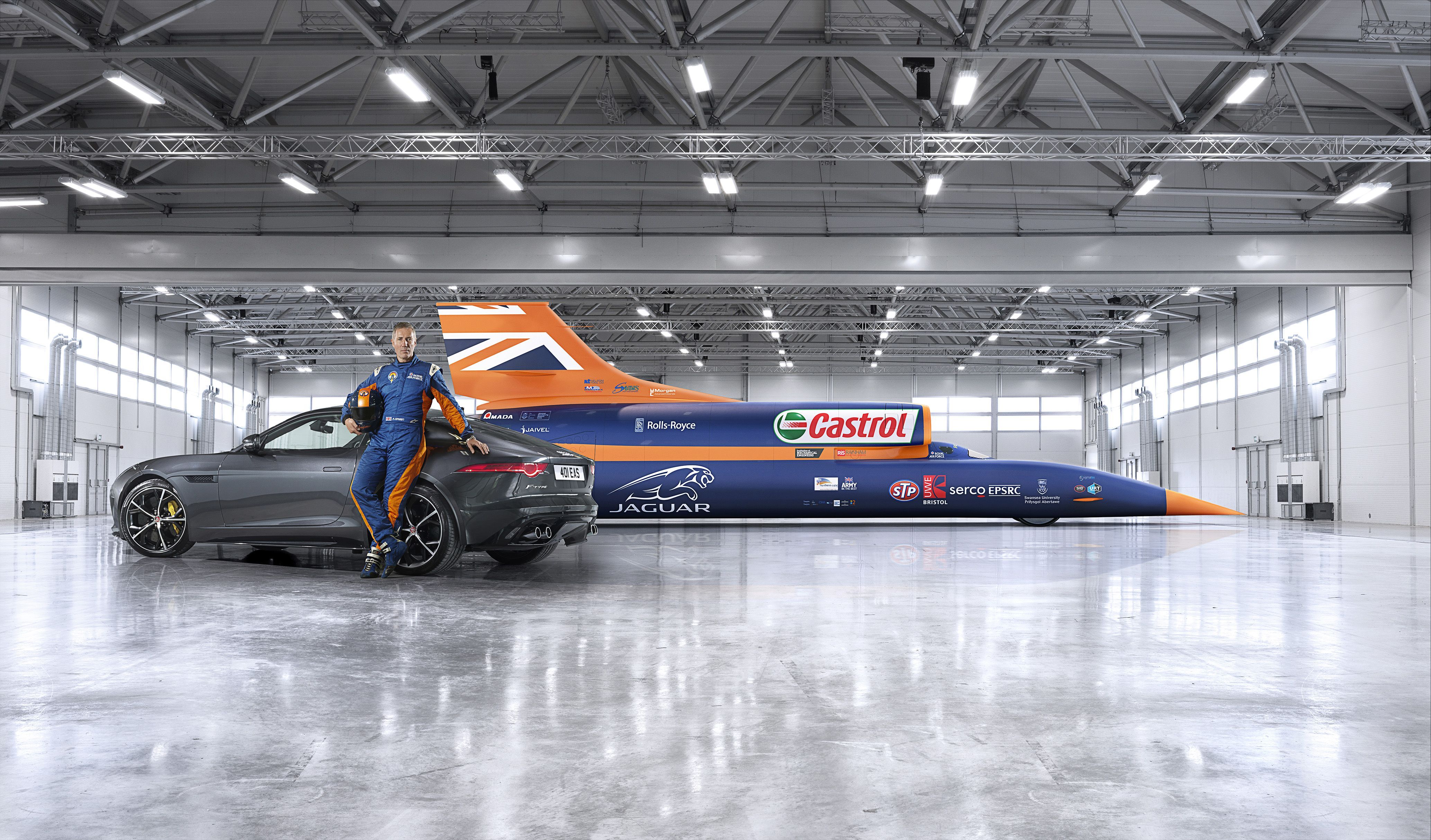 4134x2428 New All Wheel Drive Jaguar F TYPE R Boosts Bloodhound SSC Record Bid. Jaguar 2024 Media Newsroom
