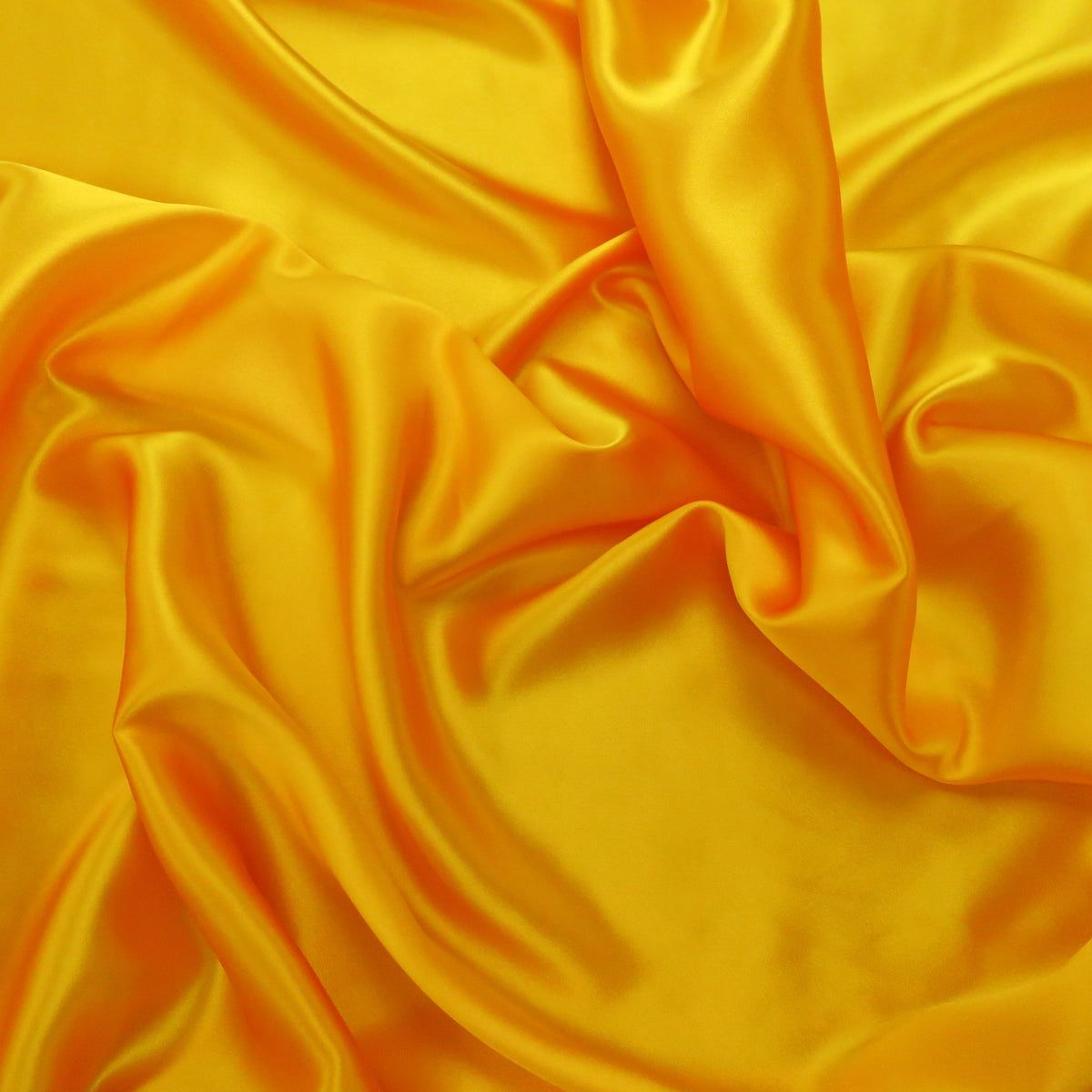 1200x1200 Silk Charmeuse Fabric Butterscotch Yellow Solid 54