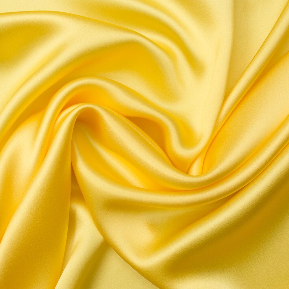 1000x1000 Yellow Silk Satin