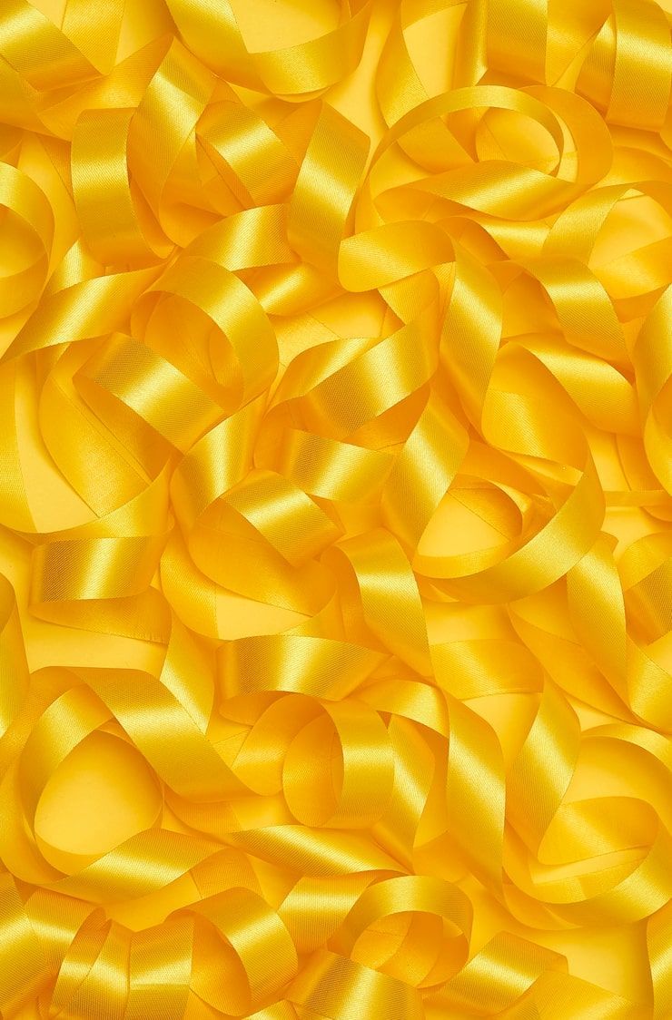 740x1124 Yellow background silk Image