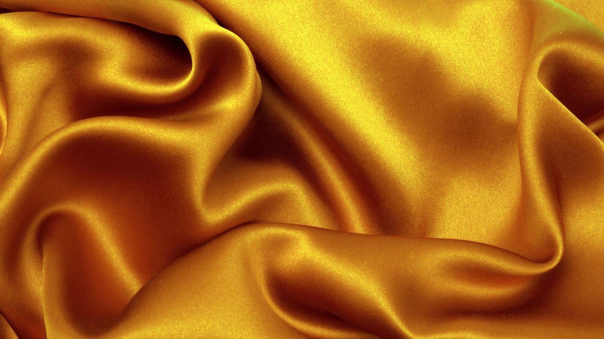 1920x1080 Wavy Gold Silk Shiny Texture Background HD Silk Wallpaper