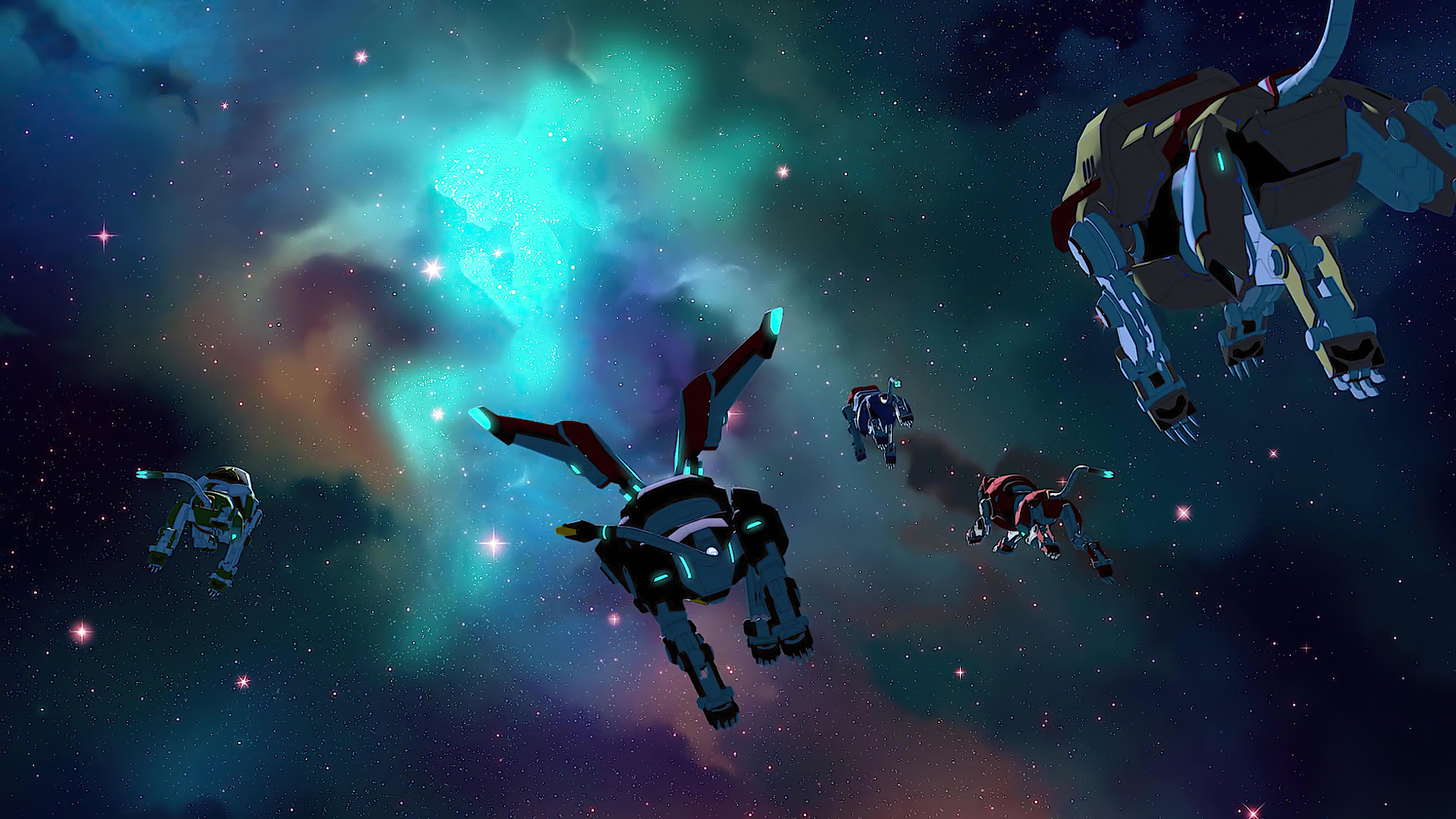 7680x4320 Voltron Legendary Defender 4K and 8K Wallpaper