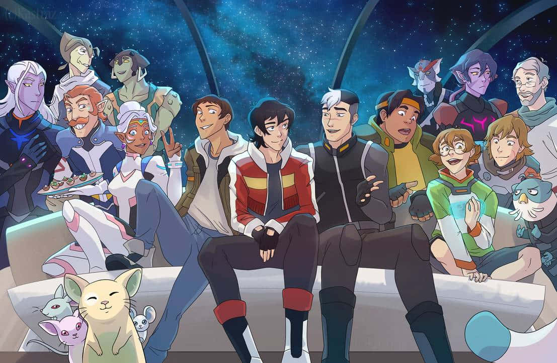 1107x722 Download Voltron: Legendary Defender Characters Wallpaper