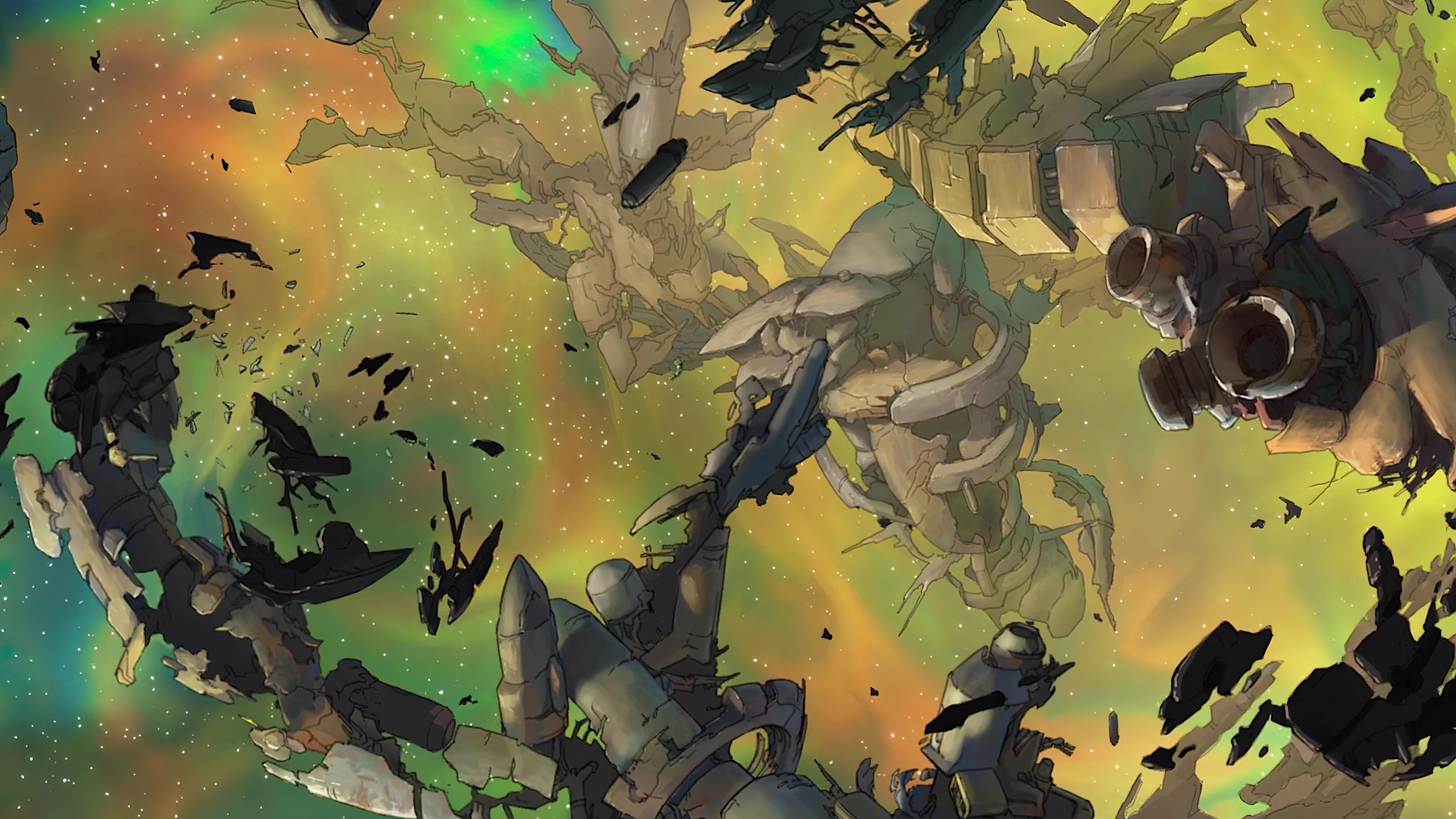 7680x4320 Voltron Legendary Defender Some More 8K Stills (Some Make Great Desktop Background!)