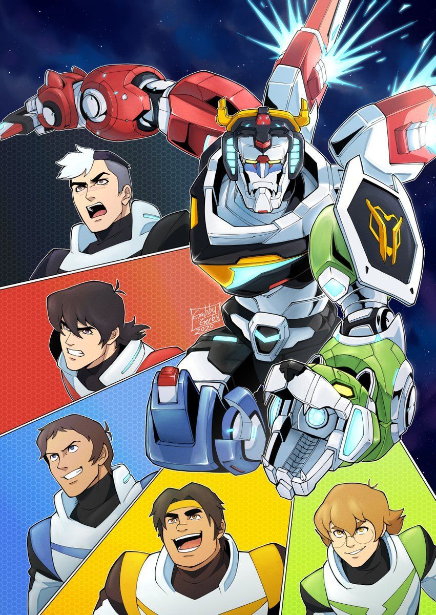 851x1200 I enjoyed Voltron: Legendary Defender. So here's a fan art