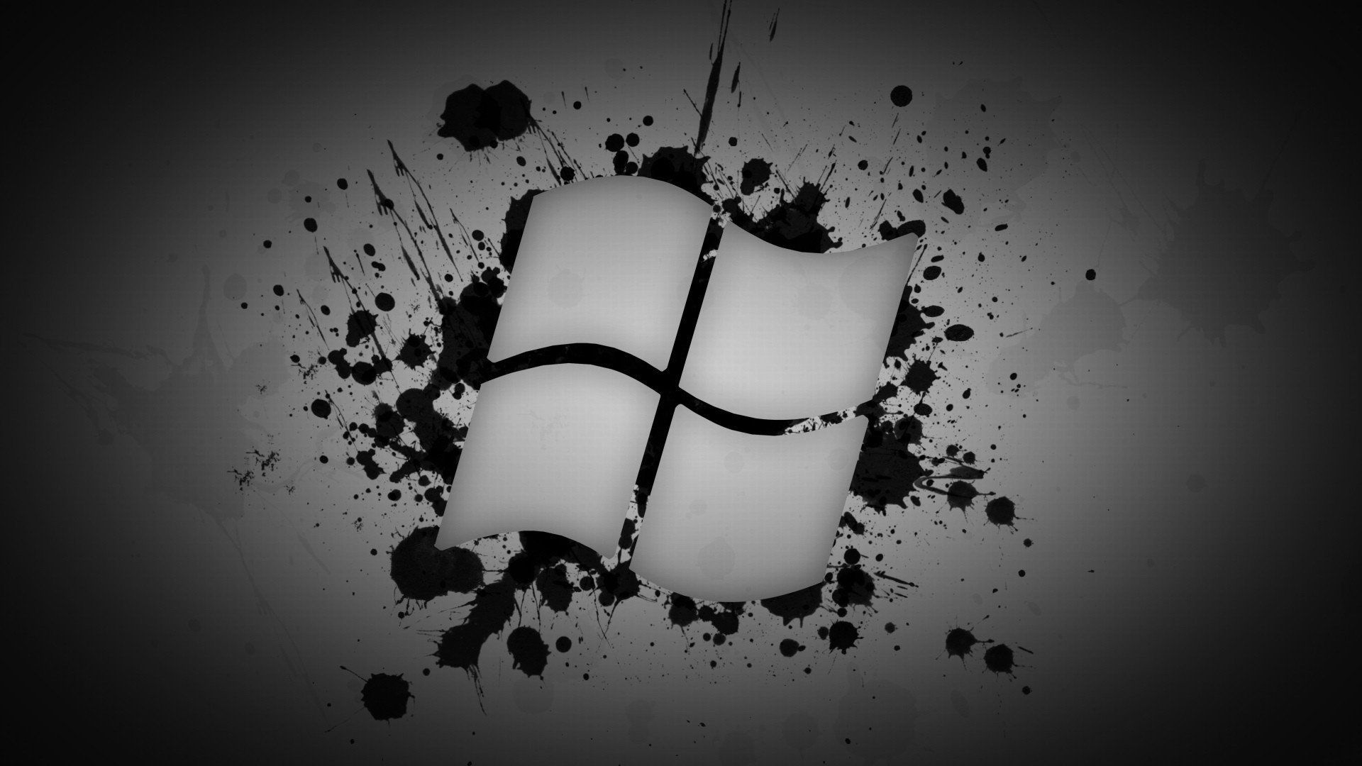 1920x1080 Microsoft Windows, Paint splatter HD Wallpaper / Desktop and Mobile Image & Photo
