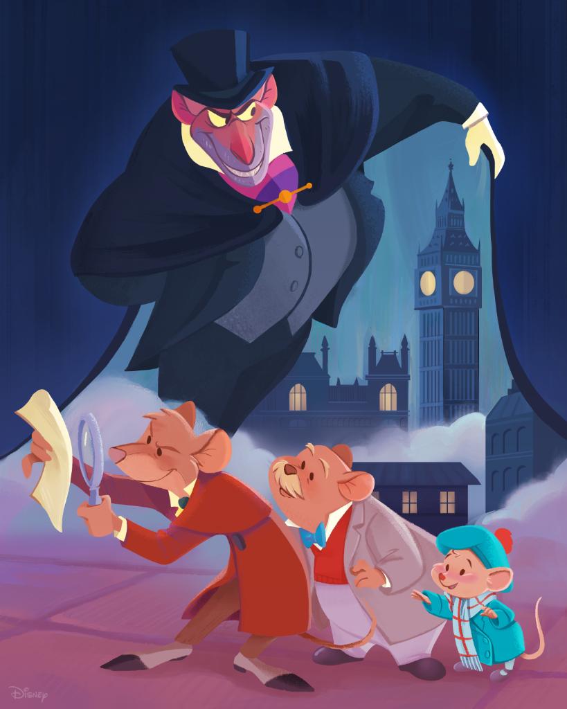 819x1024 The Great Mouse Detective ideas. the great mouse detective, detective, disney animation