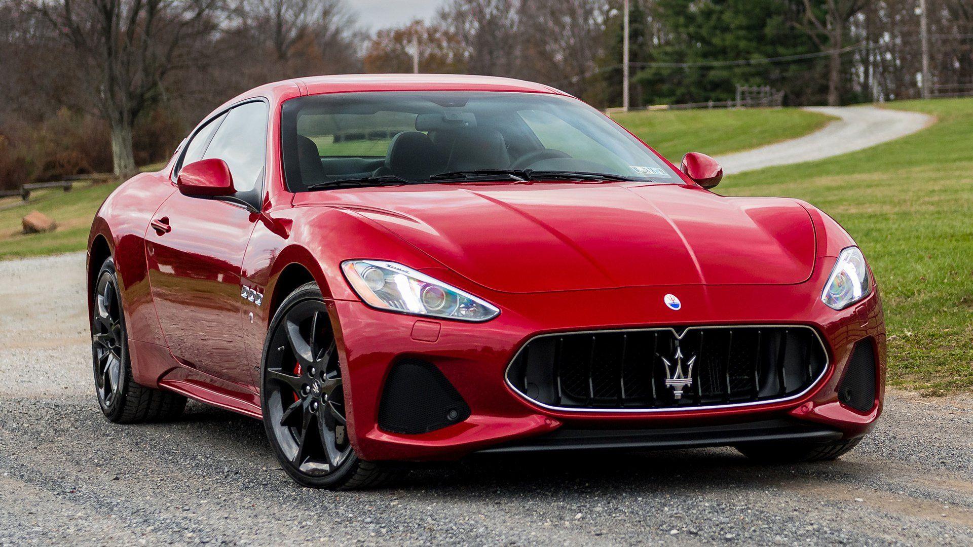 red maserati granturismo wallpaper