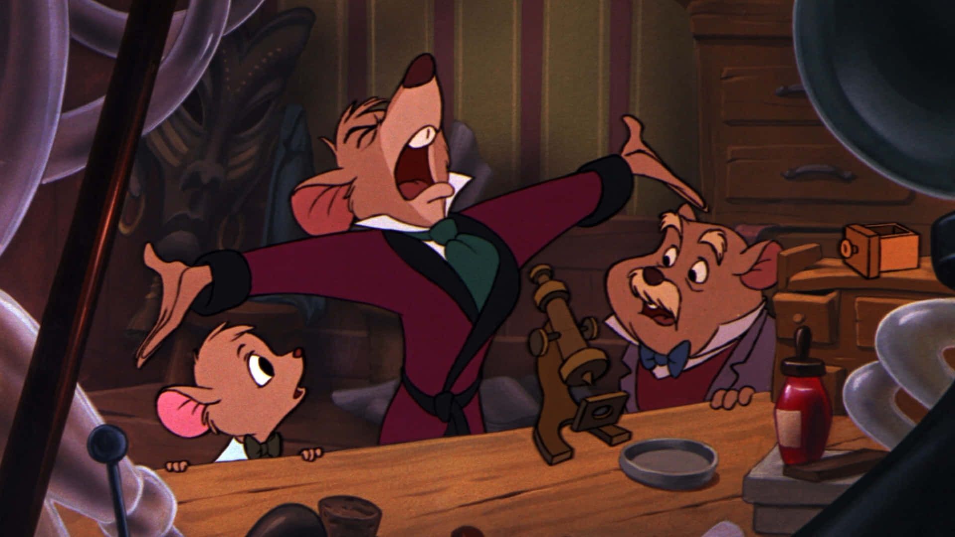 1920x1080 Download The Great Mouse Detective and Friends Wallpaper