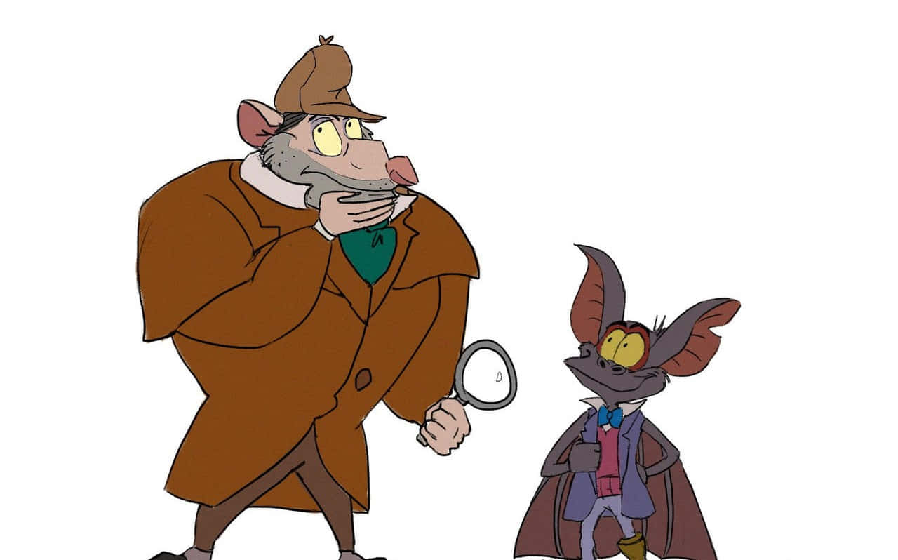 1280x798 Download Basil and Dawson's thrilling adventure in The Great Mouse Detective Wallpaper