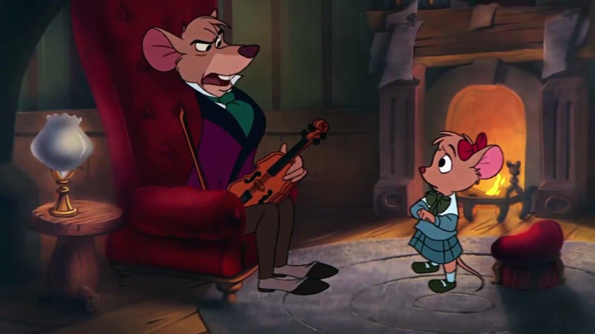 1920x1080 The Great Mouse Detective's Plan HD