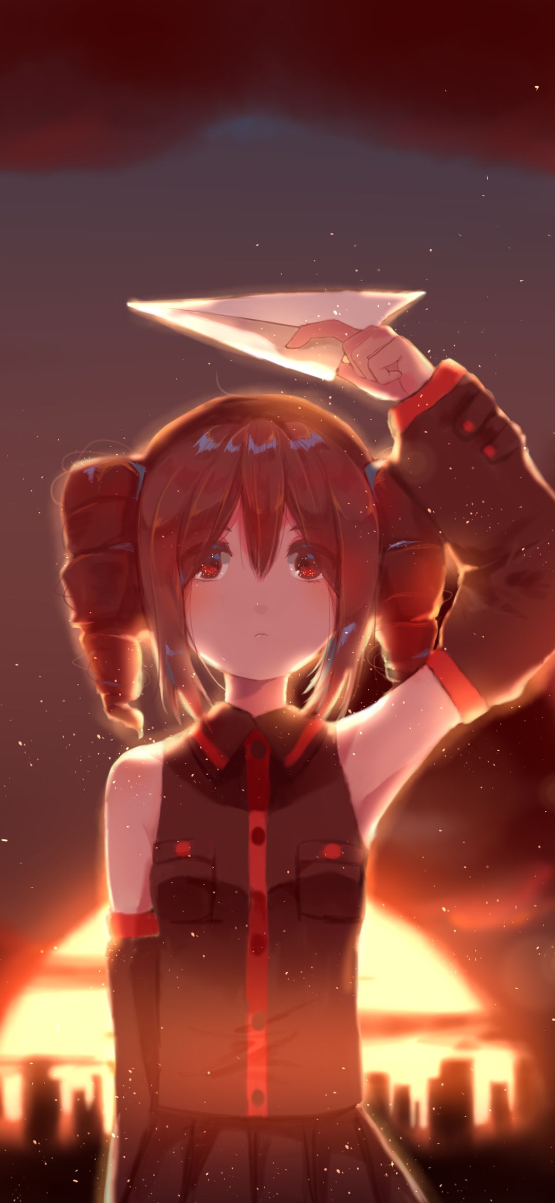 1080x2340 Phone wallpaper: Kasane Teto, Anime, Utau 1398929
