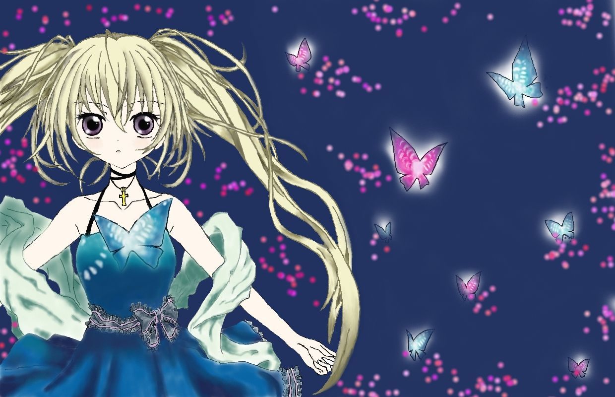 1240x800 Hoshina Utau Chara! Anime Image Board