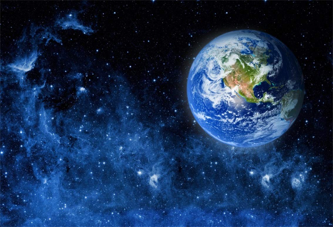 1134x772 Amazon.com : Leyiyi 6x4ft Abstract Starry Sky Backdrop Planetarium Galaxy Banner Universe Night View Planet Moon in Outer Space Photo Background Room Decor Kids Birthday Portrait Shoot Studio Vinyl Prop Wallpaper