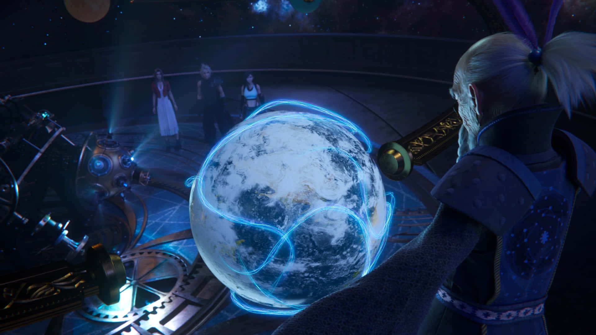 1920x1080 Download F F7 Rebirth Planetarium Scene Wallpaper