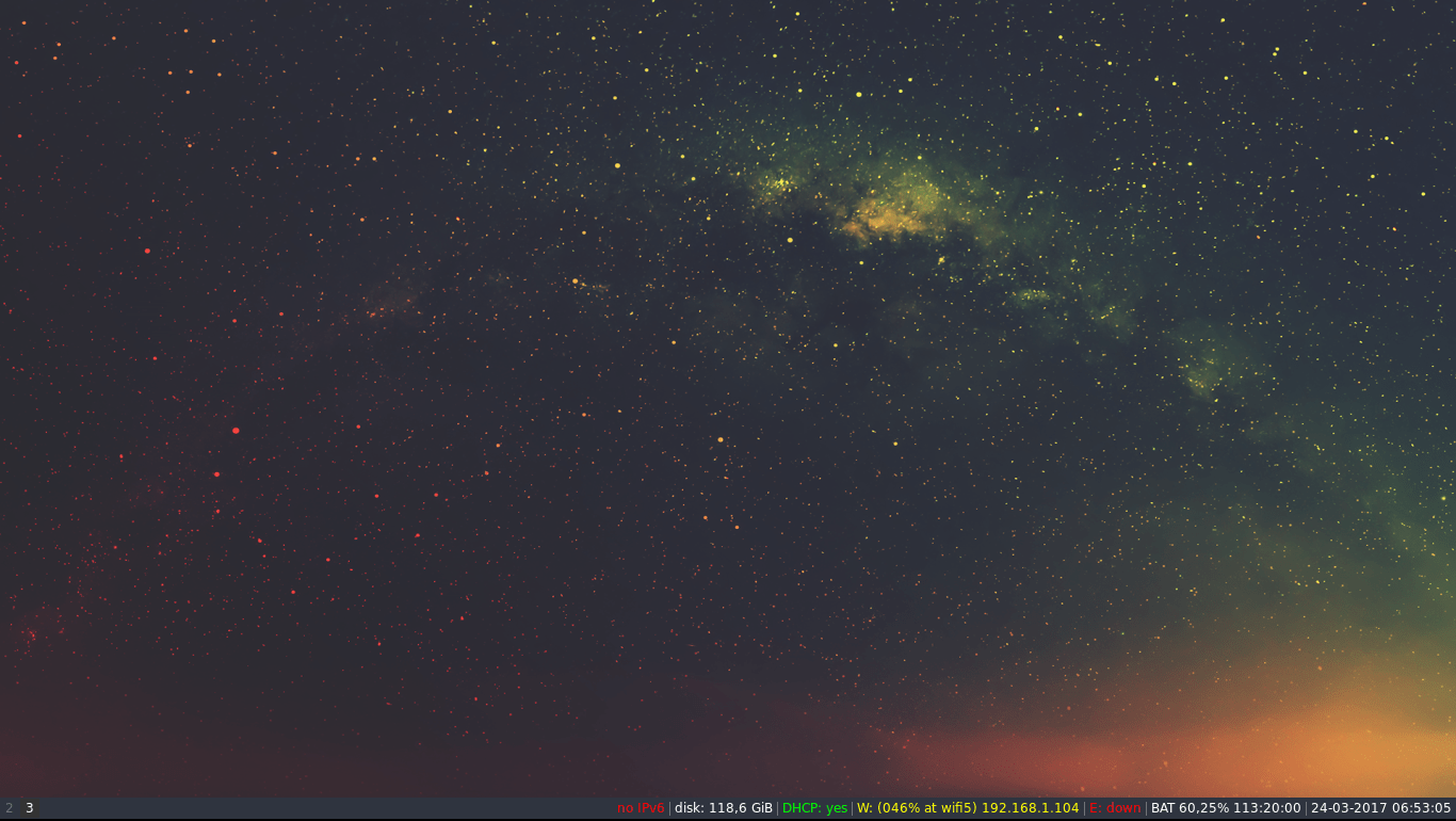 1366x770 I3WM Wallpaper
