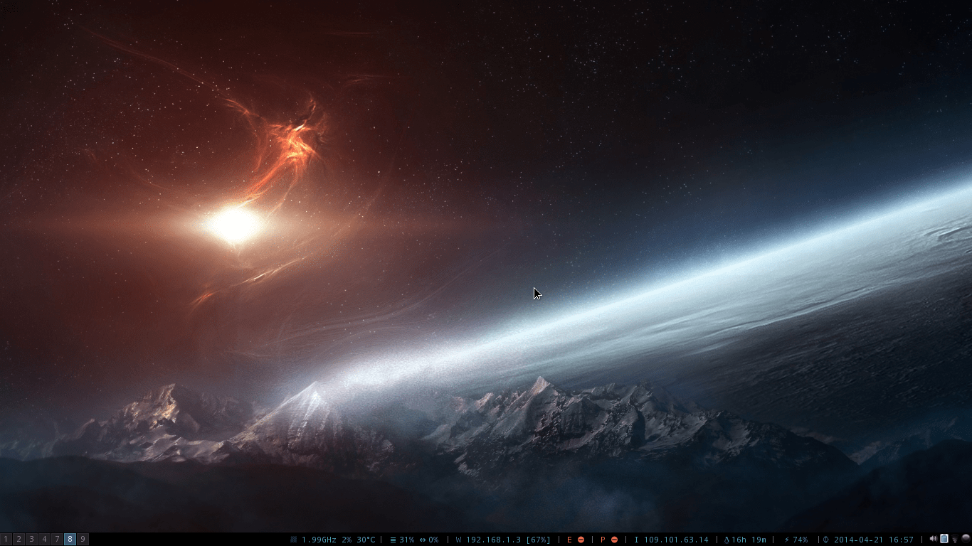 1366x768 GitHub Nitu I3config: Personal I3 Wm Configuration And Helpers