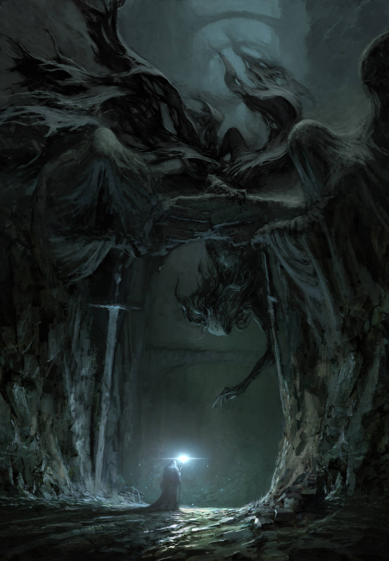 1332x1920 Download Creepy Wallpaper