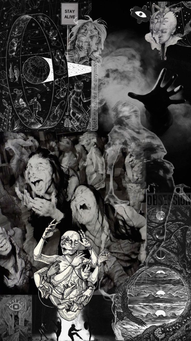 736x1308 Check out emma_parrot's Shuffles. Scary wallpaper, Beautiful dark art, Zombie wallpaper