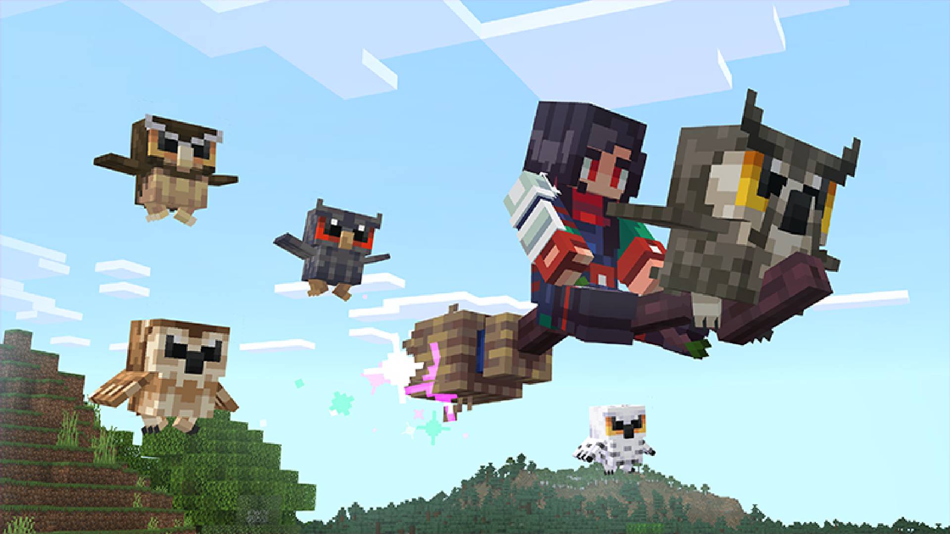 1920x1080 I was baffled when I found out Minecraft's most popular Marketplace mod just adds owls—but now I've tried it, I can't live without it