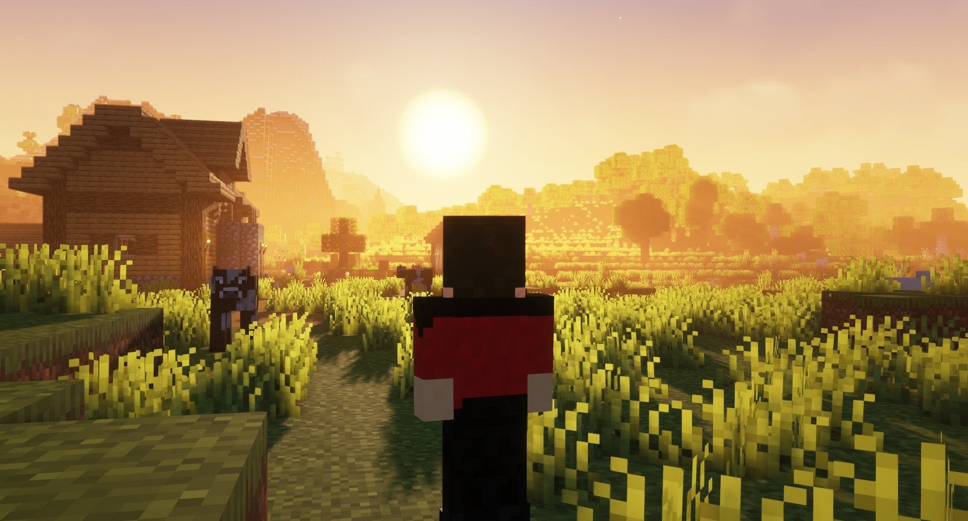 1920x1033 Minecraft's mega performance mod now supports shaders. Rock Paper Shotgun