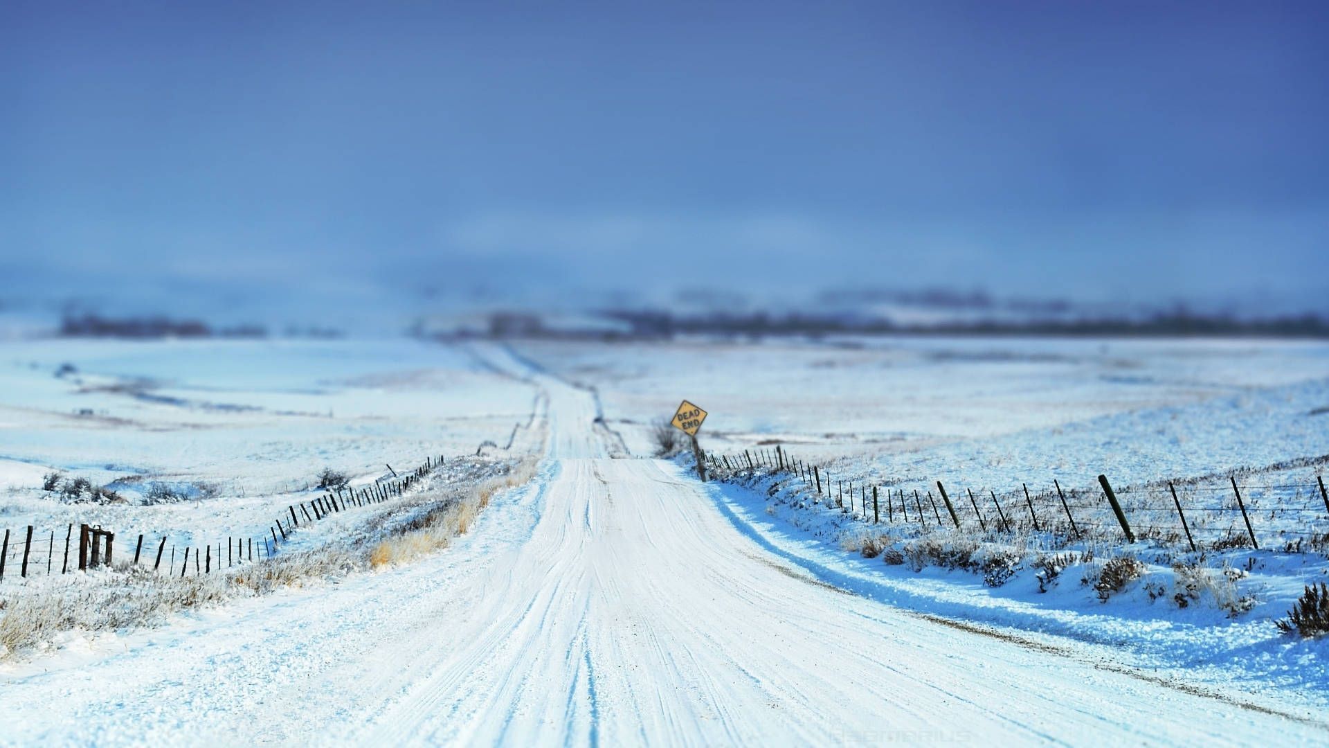 1920x1080 Download Cold Dead End Road Wallpaper