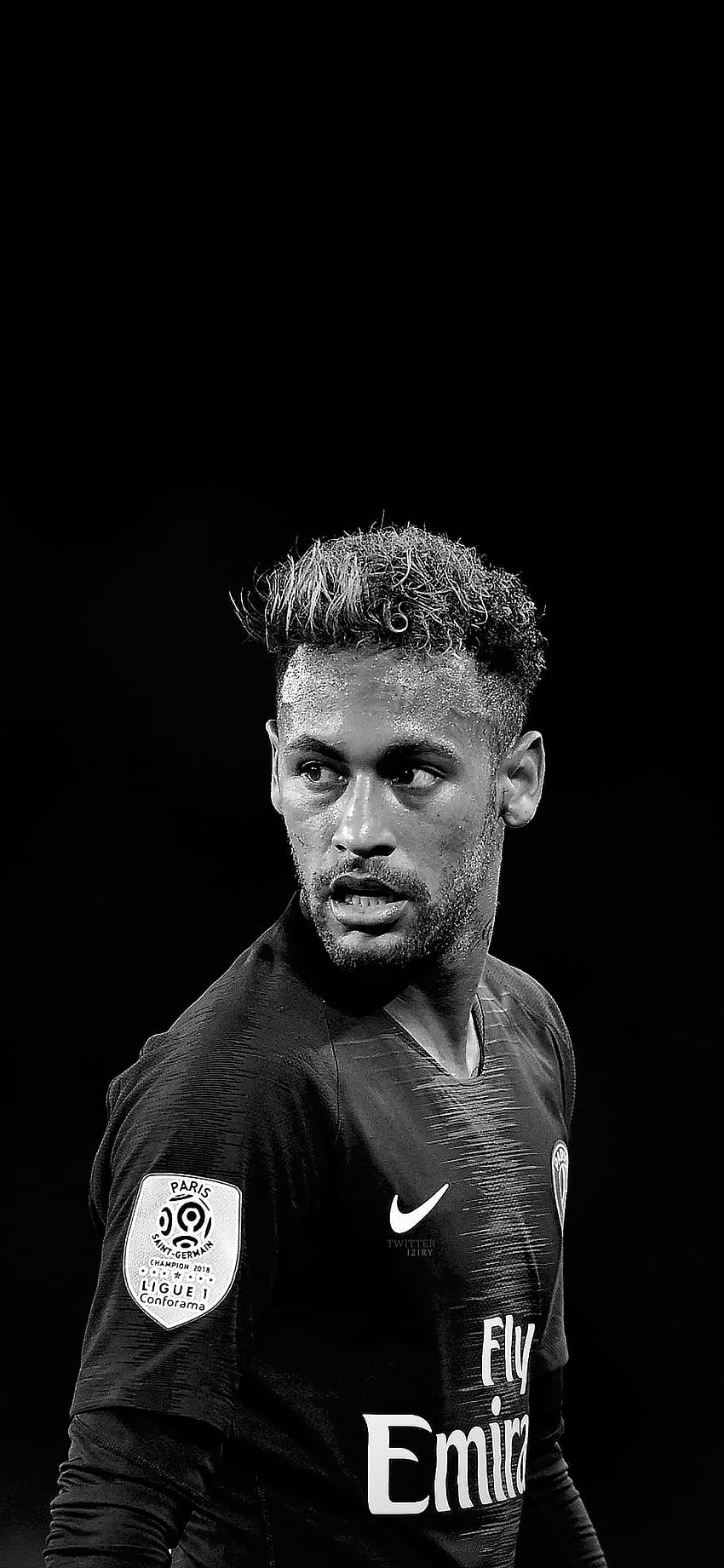 850x1841 Tadic. on Twitter:, neymar dark HD phone wallpaper