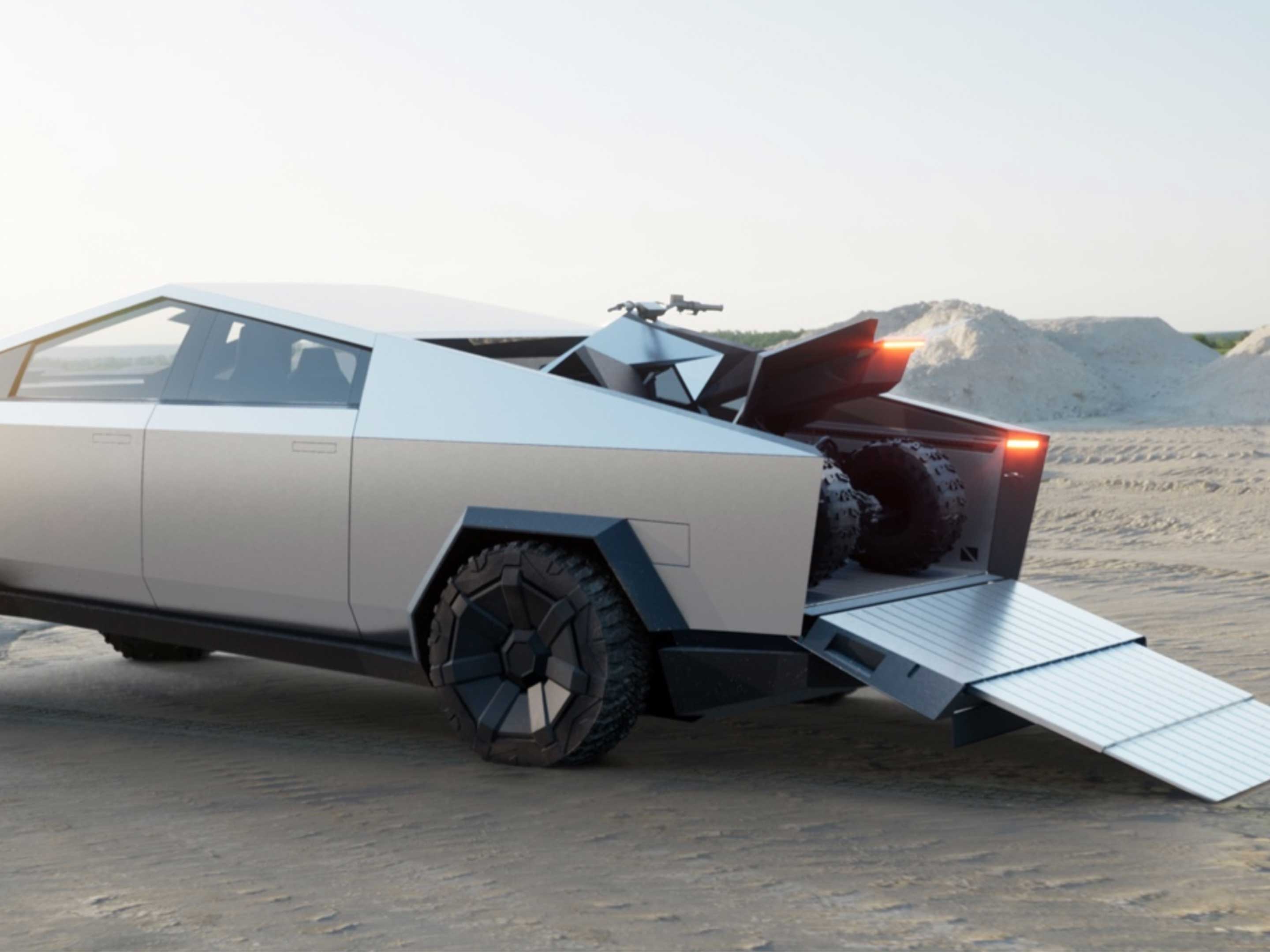 2880x2160 Elon Musk says Tesla has received 000 Cybertruck orders