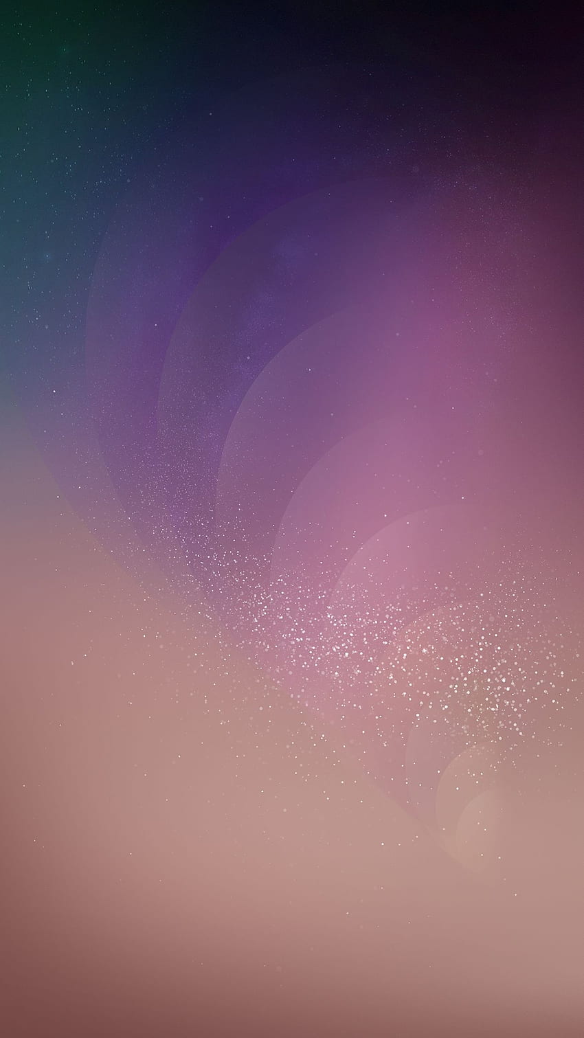 850x1511 Aurora, Blue, purple, , galaxy, clean, beauty, Calming Abstract HD phone wallpaper