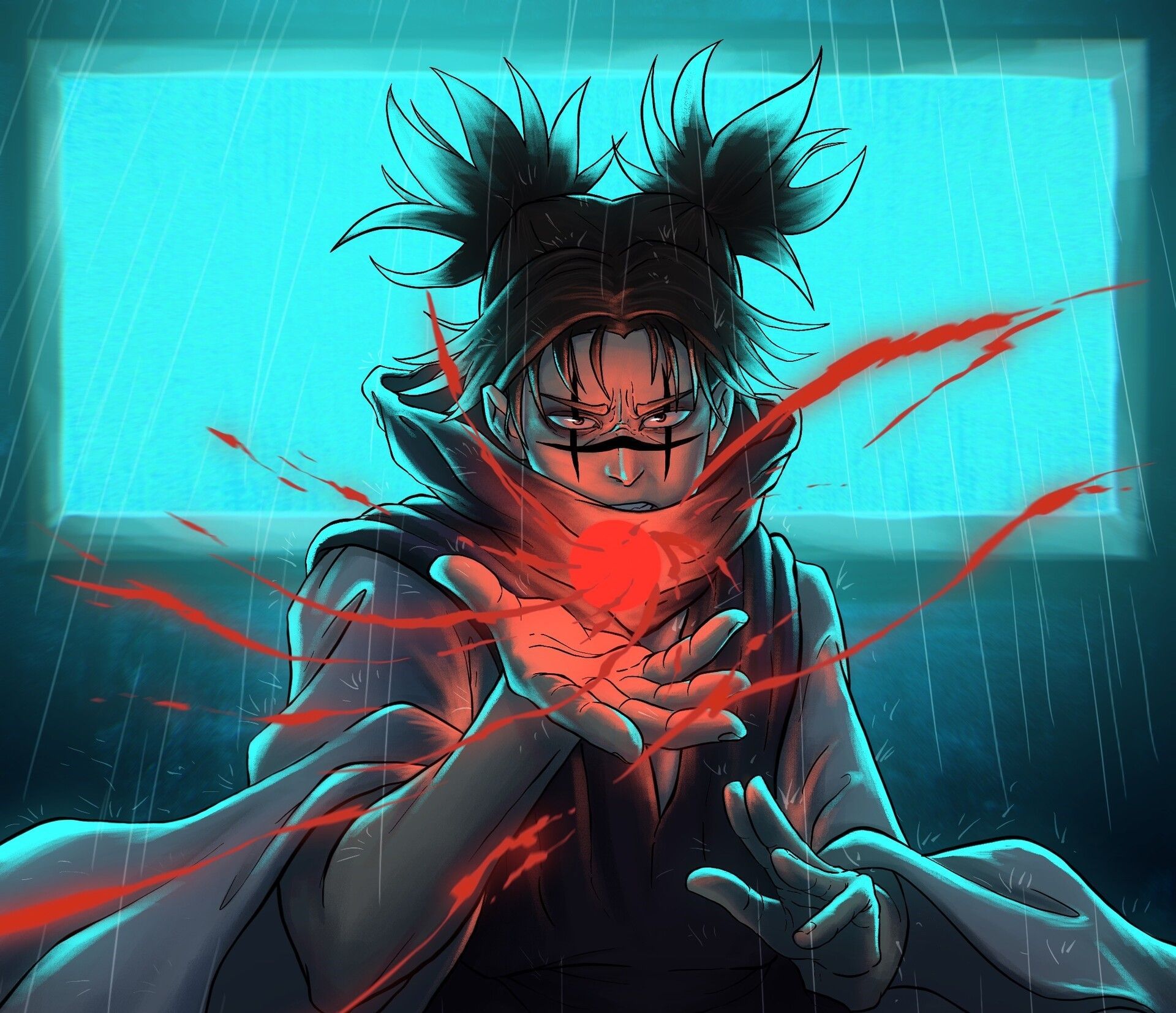 1920x1654 Choso Unleashed: Jujutsu Kaisen HD Anime Wallpaper by Sai keerthi Akaash
