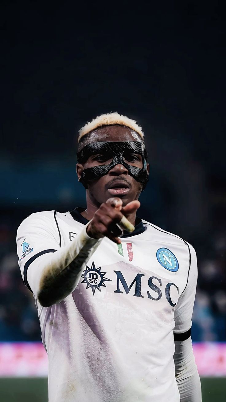 736x1308 Osimhen Napoli wallpaper