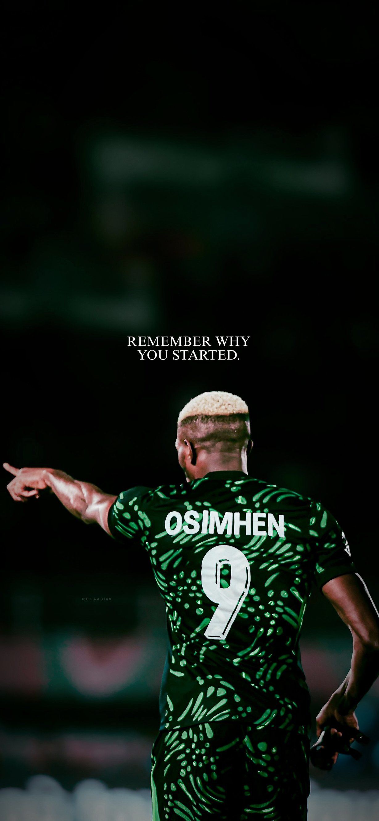 1229x2664 Victor Osimhen Remember Why You Started